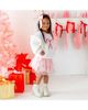 Sweet Wink Sweet Wink Girls' Candy Cane Christmas Gemstone Bow Clip - 4