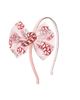 Sweet Wink Sweet Wink Girls' Candy Cane Confetti Christmas Tulle Bow Headband - 1