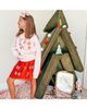 Sweet Wink Sweet Wink Girls' Candy Cane Confetti Christmas Tulle Bow Headband - 2