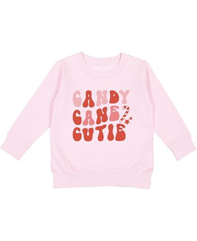 Sweet Wink Sweet Wink Girls' Candy Cane Cutie Christmas Sweatshirt