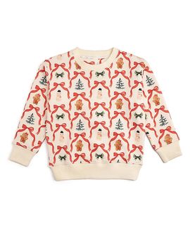 Sweet Wink Sweet Wink Girls' Christmas Cutie Sweatshirt
