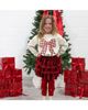 Sweet Wink Sweet Wink Girls' Christmas Plaid Bow Patch Sweatshirt - 2