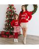 Sweet Wink Sweet Wink Girls' Christmas Plaid Bow Tiered Tutu Skirt - 5