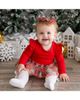 Sweet Wink Sweet Wink Girls' Christmas Plaid Long Sleeve Tutu Bodysuit - 2