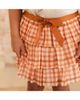 Sweet Wink Sweet Wink Girls' Cinnamon Plaid Tiered Tutu Skirt - 3