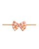 Sweet Wink Sweet Wink Girls' Cinnamon Plaid Tulle Bow Headband - 1