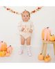 Sweet Wink Sweet Wink Girls' Coquette Pumpkin Long Sleeve Romper - 2