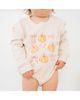 Sweet Wink Sweet Wink Girls' Coquette Pumpkin Long Sleeve Romper - 3