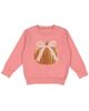 Sweet Wink Sweet Wink Girls' Coquette Pumpkin Sequin Patch Sweatshirt - 1