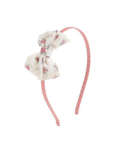 Sweet Wink Sweet Wink Girls' Coquette Rose Tulle Bow Headband