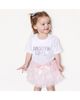 Sweet Wink Sweet Wink Girls' Daddy's Girl Patch Short Sleeve Romper - 2