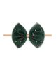 Sweet Wink Sweet Wink Girls' Emerald Rhinestone Christmas Tulle Bow Baby Headband - 1