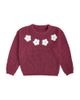 Sweet Wink Sweet Wink Girls' Floral Applique Sweater - 1