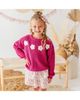 Sweet Wink Sweet Wink Girls' Floral Applique Sweater - 2
