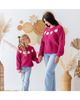 Sweet Wink Sweet Wink Girls' Floral Applique Sweater - 5