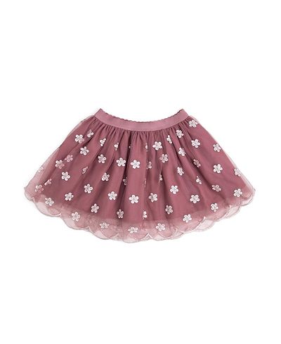 Sweet Wink Sweet Wink Girls' Floral Embroidered Tutu Skirt