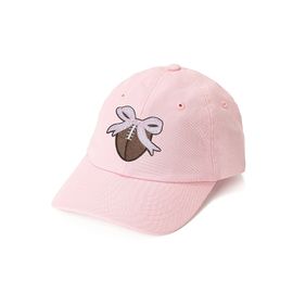 Sweet Wink Sweet Wink Girls' Football Bow Patch Baseball Hat