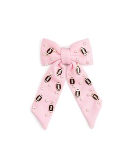 Sweet Wink Sweet Wink Girls' Football Pearl Bow Clip