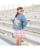 Sweet Wink Sweet Wink Girls' Football Sequin Patch Denim Jacket - 3