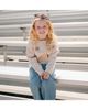 Sweet Wink Sweet Wink Girls' Football Trellis Sweater - 4