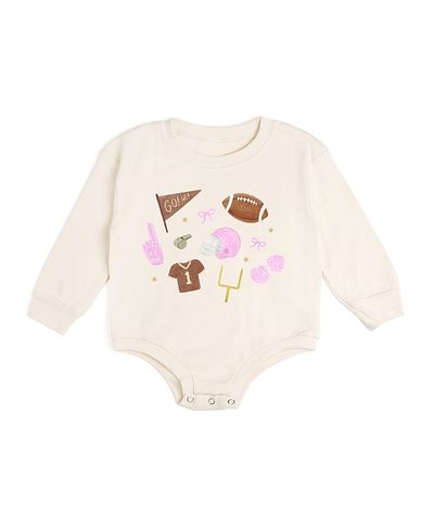 Sweet Wink Sweet Wink Girls' Game Day Icon Long Sleeve Romper