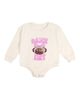 Sweet Wink Sweet Wink Girls' Game Day Sequin Patch Long Sleeve Romper - 1