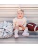 Sweet Wink Sweet Wink Girls' Game Day Sequin Patch Long Sleeve Romper - 3
