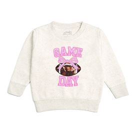 Sweet Wink Sweet Wink Girls' Game Day Sequin Patch Sweatshirt
