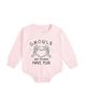 Sweet Wink Sweet Wink Girls' Ghouls Just Wanna Have Fun Halloween Long Sleeve Romper - 1