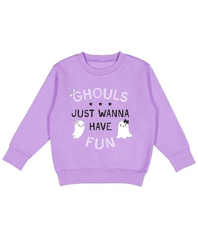 Sweet Wink Sweet Wink Girls' Ghouls Just Wanna Have Fun Halloween Sweatshirt