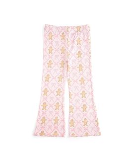 Sweet Wink Sweet Wink Girls' Gingerbread Bow Trellis Christmas Flare Legging