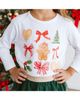 Sweet Wink Sweet Wink Girls' Gingerbread Cutie Christmas Long Sleeve T-Shirt - 3
