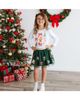Sweet Wink Sweet Wink Girls' Gingerbread Joy Sequin Christmas Tutu Skirt - 5