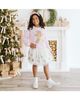 Sweet Wink Sweet Wink Girls' Gingerbread Sequin Christmas Tutu Skirt - 6