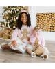 Sweet Wink Sweet Wink Girls' Gingerbread Sequin Patch Christmas Long Sleeve Romper - 5