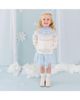Sweet Wink Sweet Wink Girls' Glitter Snowflake Scalloped Tutu Skirt - 2