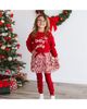 Sweet Wink Sweet Wink Girls' Holly Jolly Bow Christmas Knit Sweater - 2