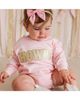 Sweet Wink Sweet Wink Girls' Howdy Patch Western Long Sleeve Romper - 3
