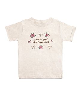 Sweet Wink Sweet Wink Girls' Just A Fall Girl Short Sleeve T-Shirt
