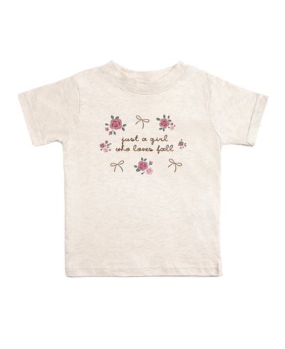 Sweet Wink Sweet Wink Girls' Just A Fall Girl Short Sleeve T-Shirt