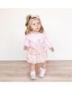 Sweet Wink Sweet Wink Girls' Lil Sis Embroidered Patch Long Sleeve Romper - 2