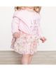 Sweet Wink Sweet Wink Girls' Lil Sis Embroidered Patch Long Sleeve Romper - 3