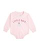 Sweet Wink Sweet Wink Girls' Little Boo Patch Halloween Long Sleeve Romper - 1