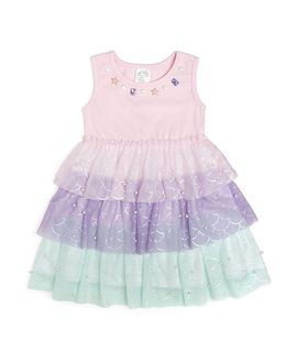 Sweet Wink Sweet Wink Girls' Mermaid Pearl Tank Tutu Dress