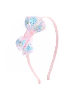 Sweet Wink Sweet Wink Girls' Mermaid Sequin Bow Headband