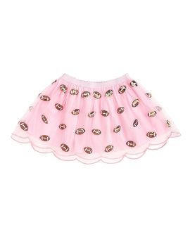Sweet Wink Sweet Wink Girls' Mini Sequin Footballs Tutu Skirt