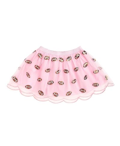Sweet Wink Sweet Wink Girls' Mini Sequin Footballs Tutu Skirt