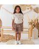 Sweet Wink Sweet Wink Girls' Mocha Floral Lace Bow Headband - 2