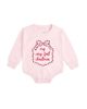 Sweet Wink Sweet Wink Girls' My First Christmas Sequin Bow Patch Long Sleeve Romper - 1