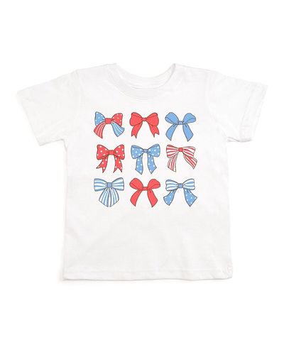 Sweet Wink Sweet Wink Girls' Patriotic Cutie Short Sleeve T-shirt